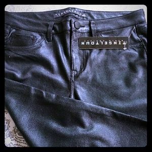 Tinseltown faux leather pants.